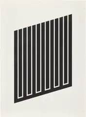 Untitled: one plate (S. 100) by Donald Judd, 1977-78, Aquatint, on etching paper, with full margins, sold Oct 2024
