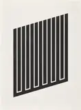 Donald Judd, Untitled: one plate (S. 100), 1977-78, Aquatint, on etching paper, with full margins