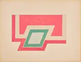 Conway, from Eccentric Polygons (G. 553, A. 97) by Frank Stella, 1974, Lithograph and screenprint in colors, on Arches paper, with full margins, sold Oct 2024