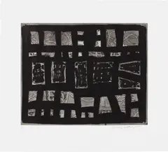 Stanley Whitney, Untitled, 2016, Etching and aquatint, on Hahnemühle paper, with full margins