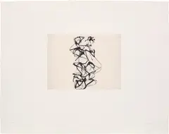 Brice Marden, Cyprian Evocation, 1992, Etching and aquatint, on Joe Wilfer paper, with full margins