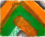 Howard Hodgkin, You Again (H. 104), 2000-02, Etching, aquatint and carborundum in colors with hand-coloring by Jack Shirreff in carbon and black acrylic, on handmade Two Rivers paper, the full sheet