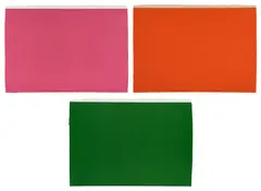 Dan Flavin, (to Don Judd, colorist) 1; 4; and 6 (G. 1315, 1318 & 1320), 1986, Three lithographs in colors, on various HMP Koller handmade gray and green wove papers, the full sheets