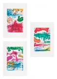 Carroll Dunham, Three Etchings (K. A8-A10)