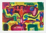Carroll Dunham, Another Dimension (K. A15)