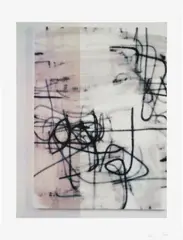 Christopher Wool, Untitled, 2007, Screenprint in colors, on Rives BFK paper, with full margins