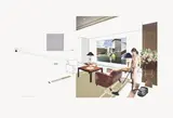 Richard Hamilton, Chiara & Chair, 2004, Iris digital print in colors, on Somerset Paper, with full margins