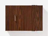 Richard Artschwager, Door (A. 12), 1987, Formica and wood multiple with metal hardware