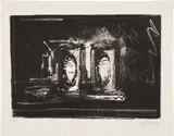 Jasper Johns, Ale Cans (G. 614, U.L.A.E. 154), 1975, Lithograph, on Richard de Bas Narcisse paper, with full margins
