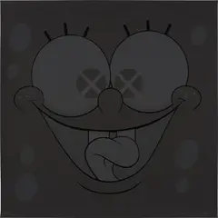 Kaws, KAWSBOB (Black), 2011, Screenprint in colors, on Rives BFK paper, the full sheet