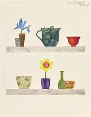 Ed Baynard, [Untitled], 2008, Archival inkjet print in colors with hand-coloring, on unstretched Inkpress canvas, with full margins