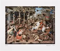 Triumph of Titus by Heide Fasnacht, 2013, Archival inkjet print in colors, on Hahnemühle German Etching paper, with full margins, sold Apr 2024