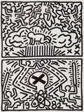 Keith Haring, Untitled (Poster for Nuclear Disarmament), 1982, Offset lithograph, on wove paper, the full sheet