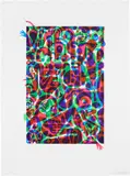 Ryan McGinness, Untitled (Fluorescent Women Parts) 2