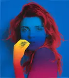 Jenny Morgan, True Blue, 2015, Screenprint in colors, on Coventry Rag paper, the full sheet