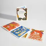 Betty Tompkins, Illuminations, 1986, The complete artist's book with 12 screenprints in colors including the cover and index, on Lenox wove paper, with colophon, folded and loose (as issued)