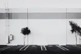 Lewis Baltz, South Wall, Semicoa, 333 McCormick, Costa Mesa from The New Industrial Parks