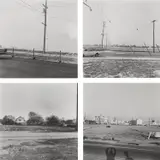 Ed Ruscha, Vacant Lots, 1970/2003, The complete set of four gelatin silver prints mounted to matboard (as issued), all contained in the original black linen-covered portfolio