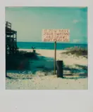 Walker Evans, Untitled (Beachside Sign), Destin, Florida, August 12