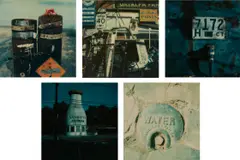 Walker Evans, Selected Polaroids, 1974, Four unique Polaroid SX-70 prints