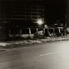 Wrecked Diner by Peter Hujar, 1976, Gelatin silver print, sold Apr 2024