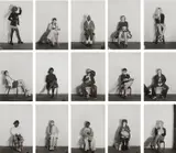 Cindy Sherman, Untitled (Bus Riders I), 1976, A sequence of 15 gelatin silver prints, printed 2000