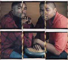 Marc & Eric by Dawoud Bey, 1994, Polaroid print polyptych, sold Apr 2024
