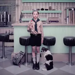 Ice Cream Parlour from Rain by Erwin Olaf, 2004, Chromogenic print, sold Apr 2024
