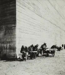 Men Waiting by Dorothea Lange, 1932, Gelatin silver print, offered Apr 2024
