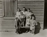 The Burroughs Family, Hale County, Alabama by Walker Evans, 1936, Gelatin silver print, printed 1950s or 1960s, offered Apr 2024