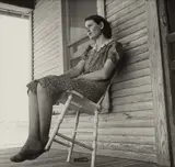 Dorothea Lange, Woman On Porch