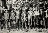 Vik Muniz, Dallas Mill, Huntsville: 1910 After Lewis Hine Pictures of Paper, 2008, Chromogenic print