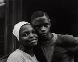 Bruce Davidson, Untitled, East 100th Street (young couple with heads together), 1966, Gelatin silver print, printed later