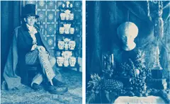 Selected Images by McDermott & McGough, 1989, Two cyanotypes, offered Apr 2024