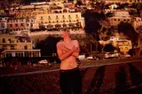 Pawel laughing on the beach, Positano, Italy by Nan Goldin, 1996, Dye destruction print, offered Apr 2024