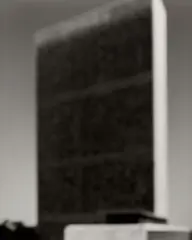 United Nations Headquarters by Hiroshi Sugimoto, 1997, Gelatin silver print, flush-mounted, offered Apr 2024