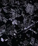 Vik Muniz, New York City by Night, After Berenice Abbott from Pictures of Diamonds, 2004, Inkjet print, printed 2024