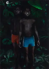 Moon #2 by Ruud van Empel, 2005, Dye destruction print, face-mounted to Plexiglas, sold Apr 2024