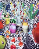 Daniel Gordon, Pomegranates and Persimmons, 2015, Chromogenic print, flush-mounted