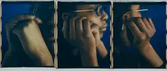 Monique II by Dawoud Bey, 1999, Polaroid print triptych, offered Apr 2024