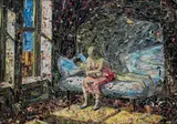 Vik Muniz, Summer in the City, after Edward Hopper from Pictures of Magazines 2
