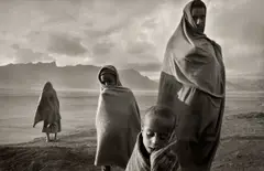 Ethiopian Refugees by Sebastião Salgado, 1984, Gelatin silver print, printed later, offered Apr 2024