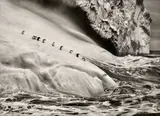 Chinstrap Penguins (Pygoscelis Antartica) on an iceberg located between Zavodovski and Visokoi Islands, South Sandwich Islands by Sebastião Salgado, 2009, Gelatin silver print, sold Apr 2024