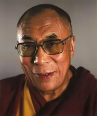 Dalai Lama by Chuck Close, 2005, Pigment print, sold Apr 2024
