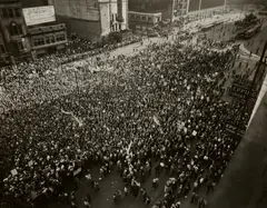 Right of Assembly by Arthur S. Siegel, 1939, Ferrotyped gelatin silver print, sold Apr 2024