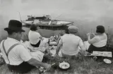 On the Banks of the Marne, France by Henri Cartier-Bresson, 1938, Gelatin silver print, printed later, sold Apr 2024