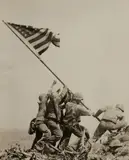 Joe Rosenthal, Flag Raising on Iwo Jima, 1945, Gelatin silver print