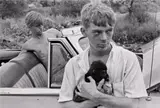 Danny Lyon, Knoxville (boy with puppy), 1967, Gelatin silver print, printed 2000