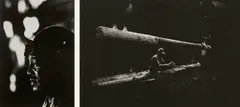 Selected Images (Pittsburgh steel workers) by W. Eugene Smith, 1955-1956, Two gelatin silver prints, offered Apr 2024