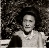 Woman on a park bench on a sunny day, N.Y.C. by Diane Arbus, 1969, Gelatin silver print, printed later by Neil Selkirk, sold Apr 2024